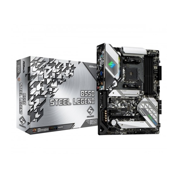 Asrock B550 STEEL LEGEND AMD B550 Chipset Motherboard