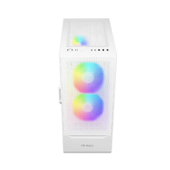 Antec NX410 Mid Tower ARGB White Gaming Case, 2 image