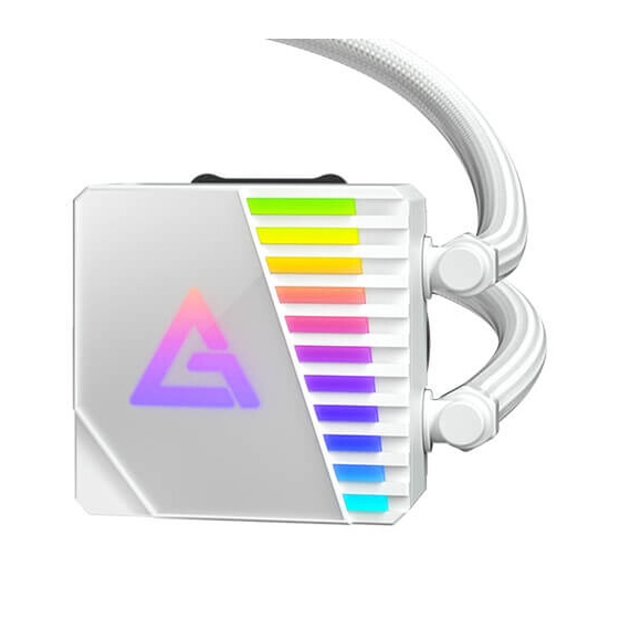 Antec Symphony 360 ARGB White All-in-One Liquid CPU Cooler, 4 image