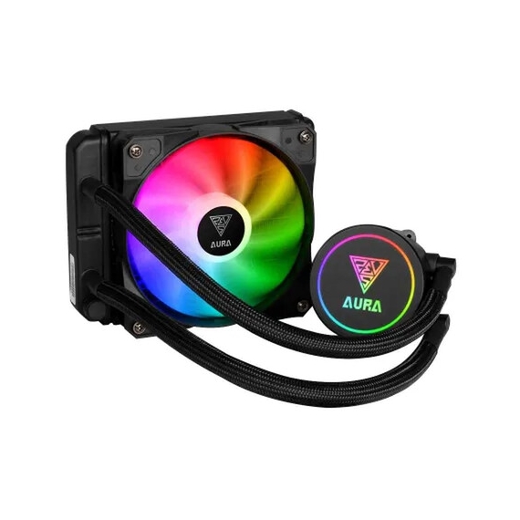 Gamdias AURA GL120 All-in-One RGB Liquid CPU Cooler, 2 image