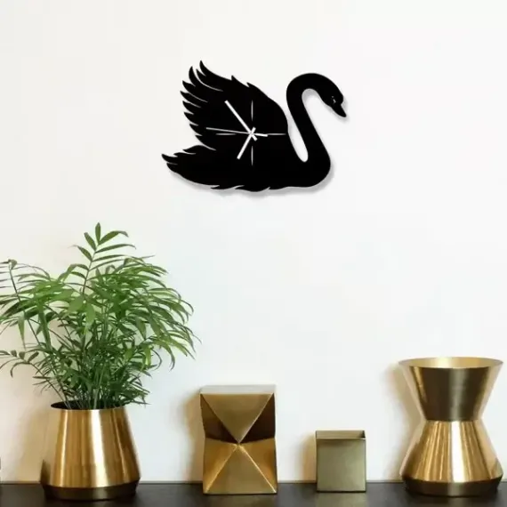 Decorative Wooden Board Wall Clock for Home Décor -1003