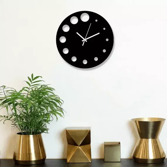 Decorative Wooden Board Wall Clock for Home Décor -1030