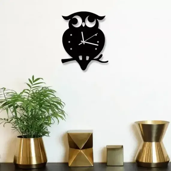 Decorative Wooden Board Wall Clock for Home Décor -1031