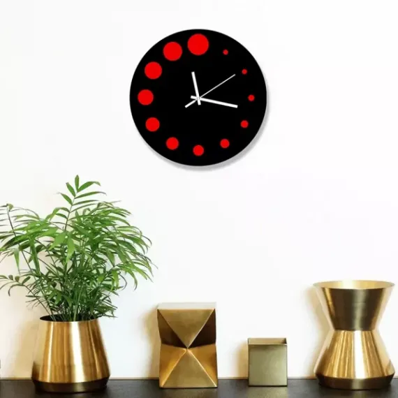 Decorative  Premium Thematic  Wooden Board Wall Clock for Home Décor -1039