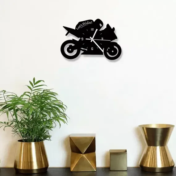 Decorative Wooden Board Wall Clock for Home Décor -1060