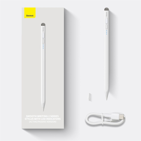 Baseus Smooth Writing 2 Series Active or Passive Stylus Pen with LED Indicator