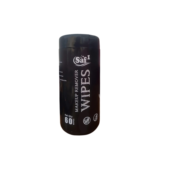 Saf1 Makeup Remover Wet wipes in Tube -(1x60Pcs)
