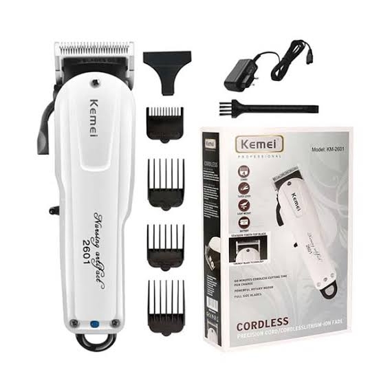 Kemei KM-2601 AC/DC Professional Rechargeable Hair Clippers