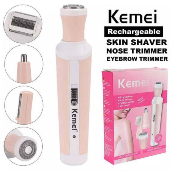 Kemei KM-3024 Trimmer &amp; Shaver For Women