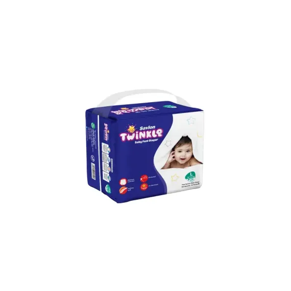 Savlon Twinkle Baby Pant Diaper Large 24 pcs