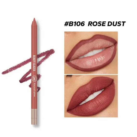 Beauty Glazed Waterproof & Long Lasting Lip Liner 106
