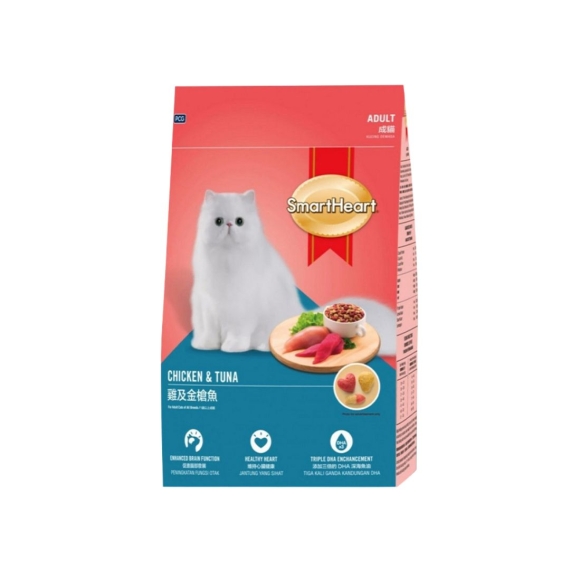 Smart Heart Chicken & Tuna Adult Food 1.2 kg