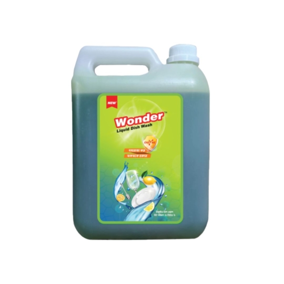 Wonder Dishwash Liquid 5 Ltr