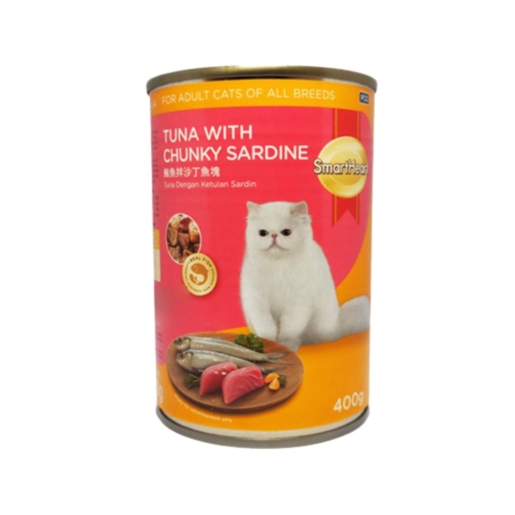 SMART HEART Chunky SARDINE in JELLY 400 gm