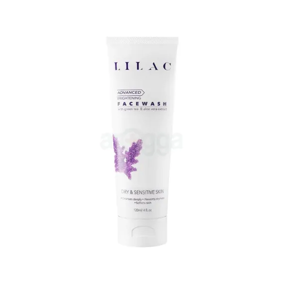 LILAC BRIGHTENING FACE WASH DRY AND SENSITIVE SKIN 120ml
