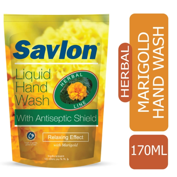 Savlon Handwash Marigold 170ml Pouch New