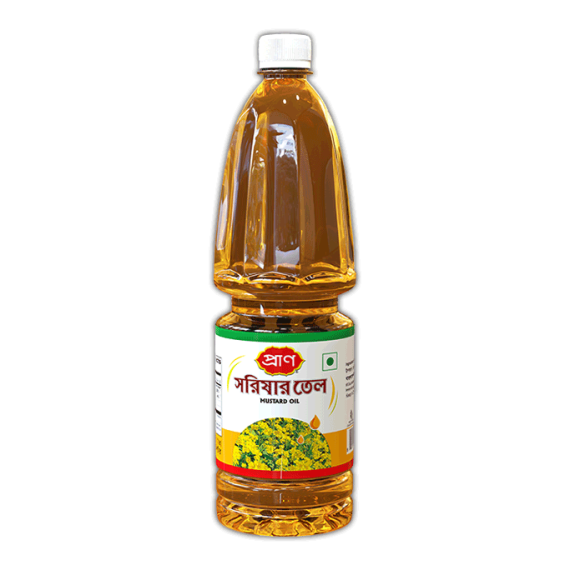 PRAN Mustard Oil 1000ml PET bottle
