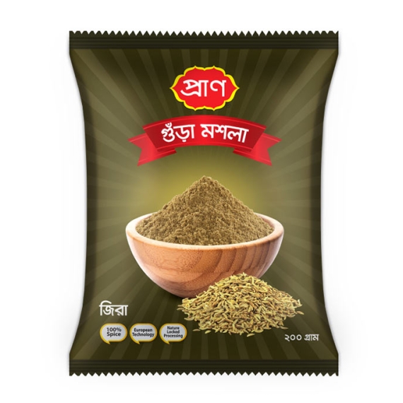 Pran Cumin Powder 200gm pouch