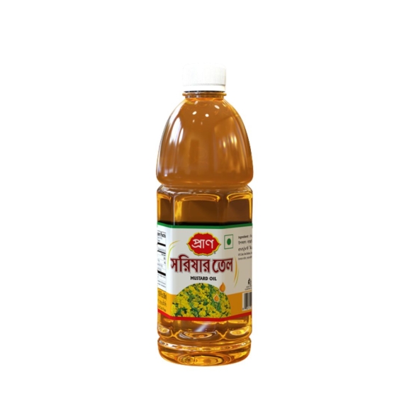 PRAN Mustard Oil 500ml PET bottle with CP