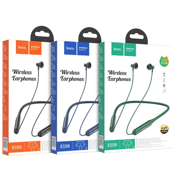 Hoco ES58 Neckband Wireless Headphones, 2 image