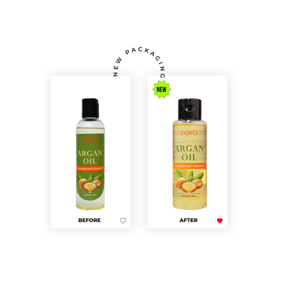 skin’O Argan Oil Enriched With Vitamin E – 100ml, 2 image
