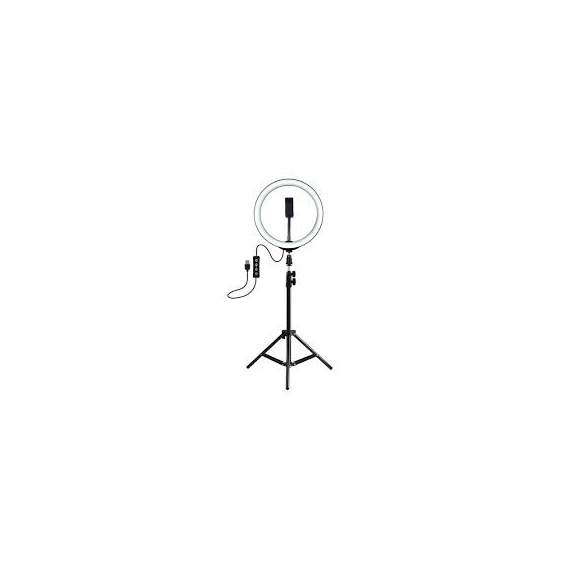 10 Inches LED 3 Colour Ring Light with Stand 6-7 Fit and Phone Holder