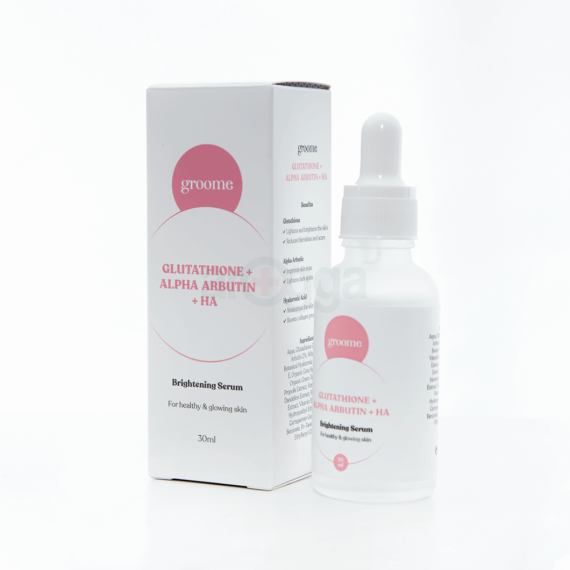 Groome Glutathione + Alpha Arbutin +HA Brightening Serum 30.0 ml