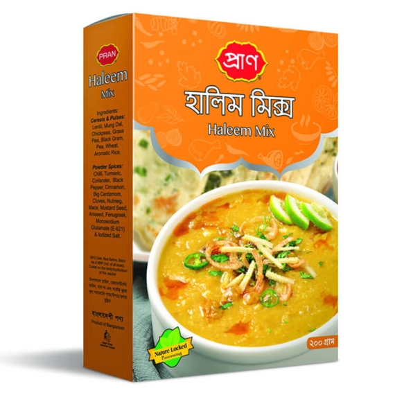PRAN M.T Haleem Mix 200gm Paper Box
