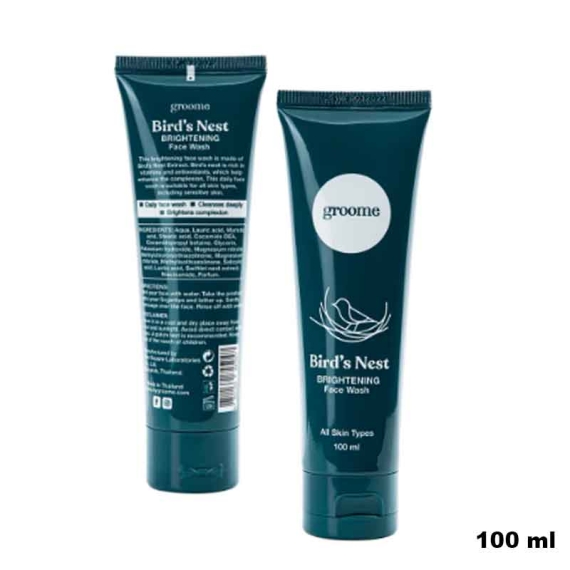Groome Bird's Nest Brightening Face Wash 100.0 ml