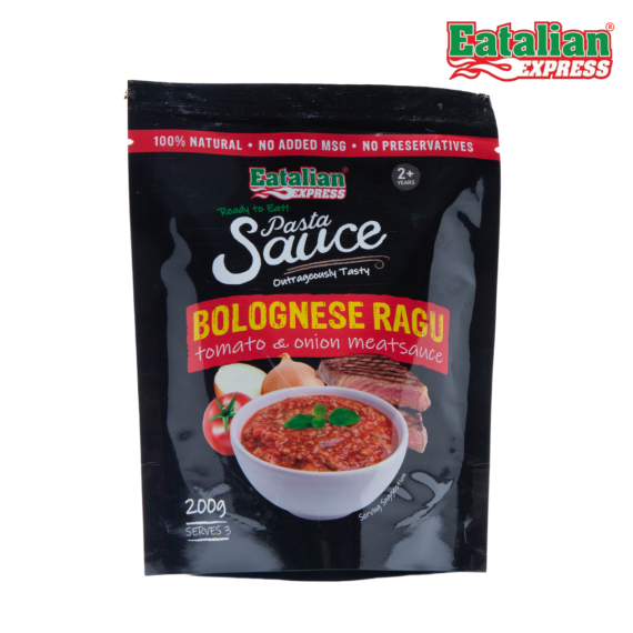 Eatalian Express Bolognese Ragu pasta Meat sauce 200g (2yrs) Eatalian Express Bolognese Ragu pasta Meat sauce 200g (2yrs)