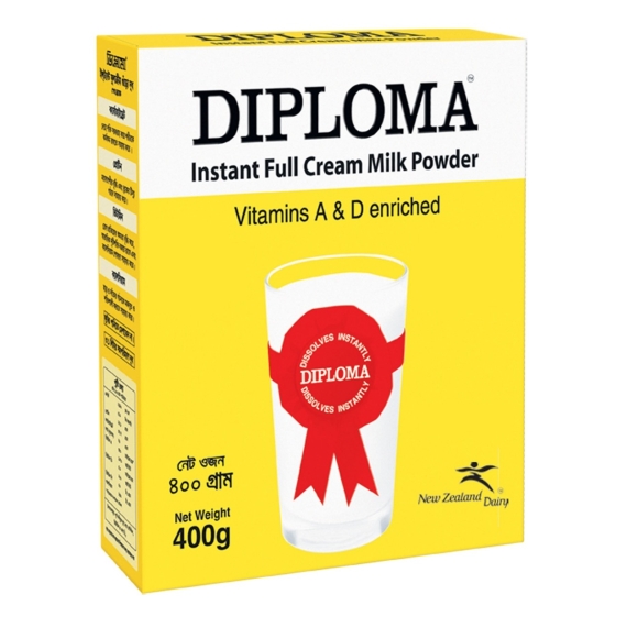DIPLOMA Instant Full Cream Milk Powder 400G
