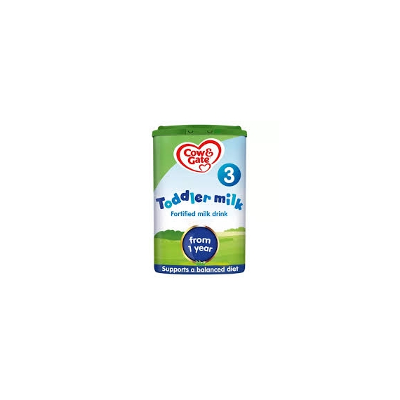 Cow & Gate 3 Toddler Baby Milk Powder Formula, 1-2 Years, 800g Cow & Gate 3 Toddler Baby Milk Powder Formula, 1-2 Years, 800g